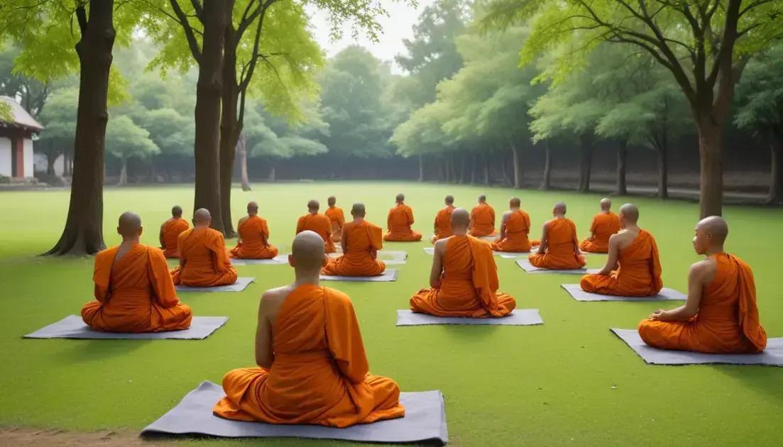 Como os monges meditam?